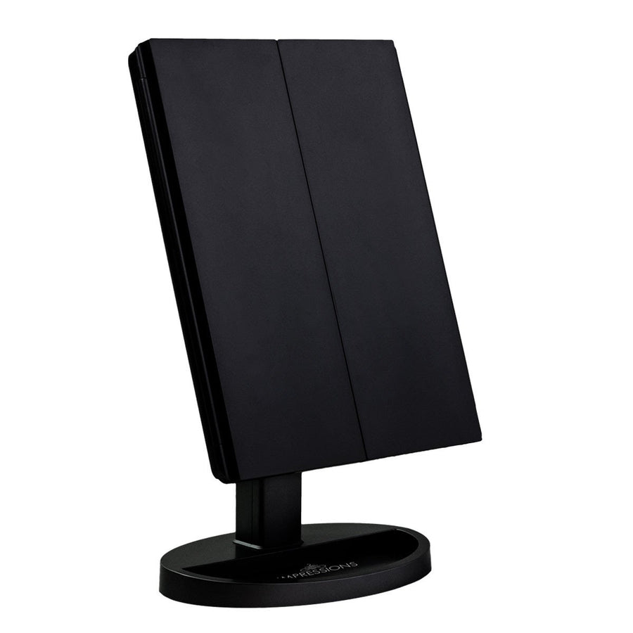 Touch Trifold XL Dimmable LED Makeup Mirror